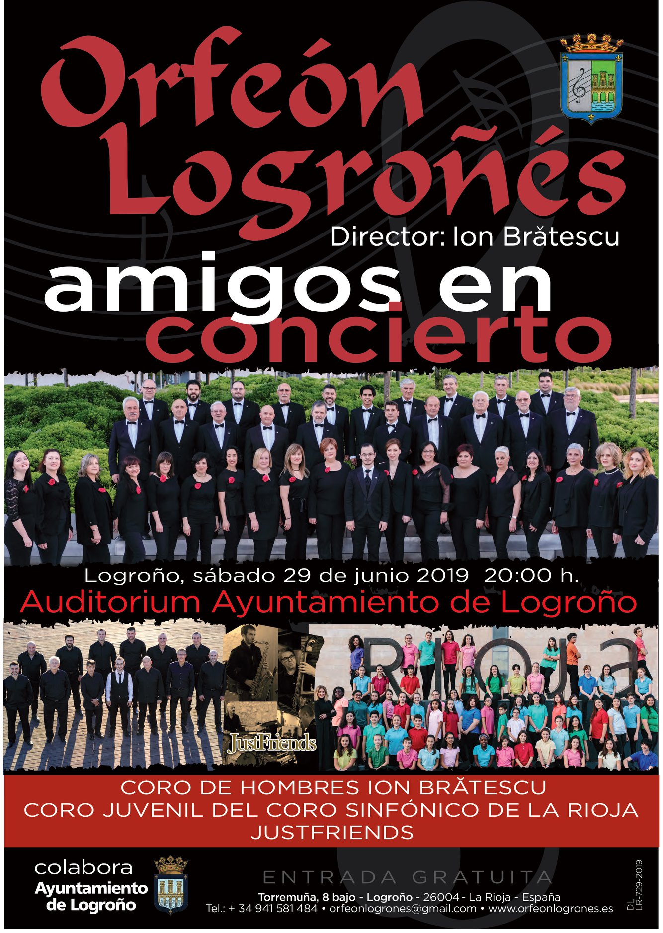 Amigos en Concierto - cartel